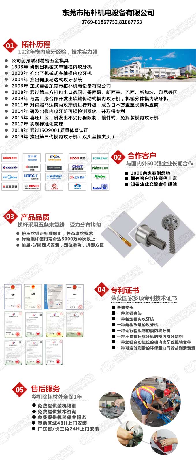 拓樸模内攻牙保障